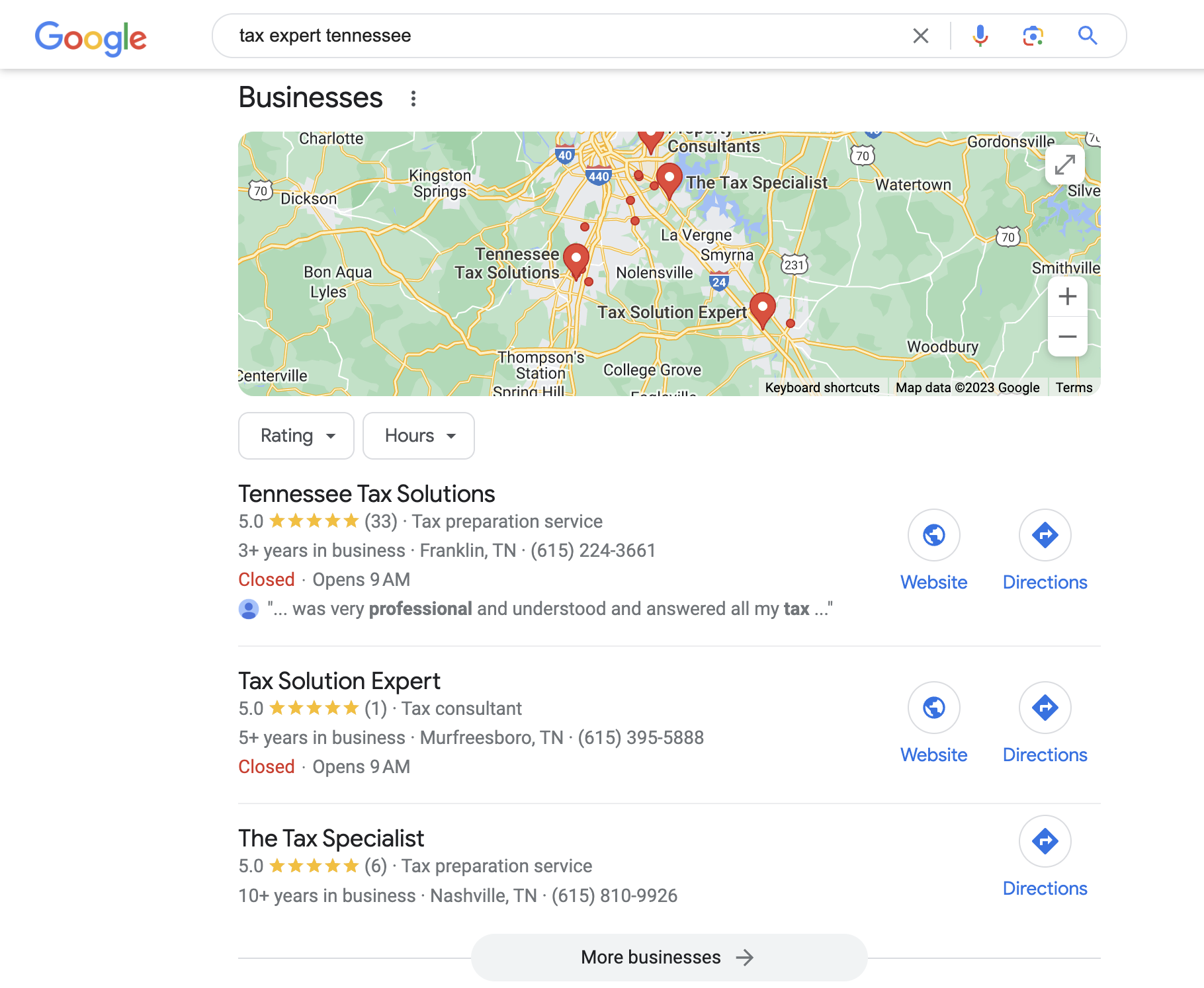 search results for tax expert tennesse