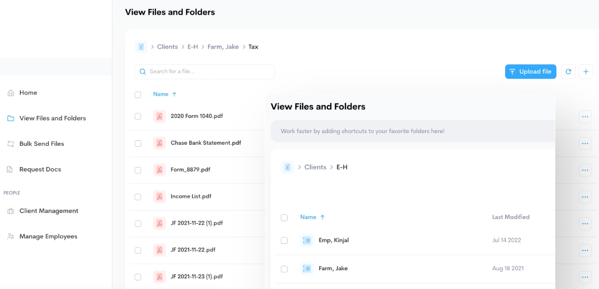 smartvault document management feature