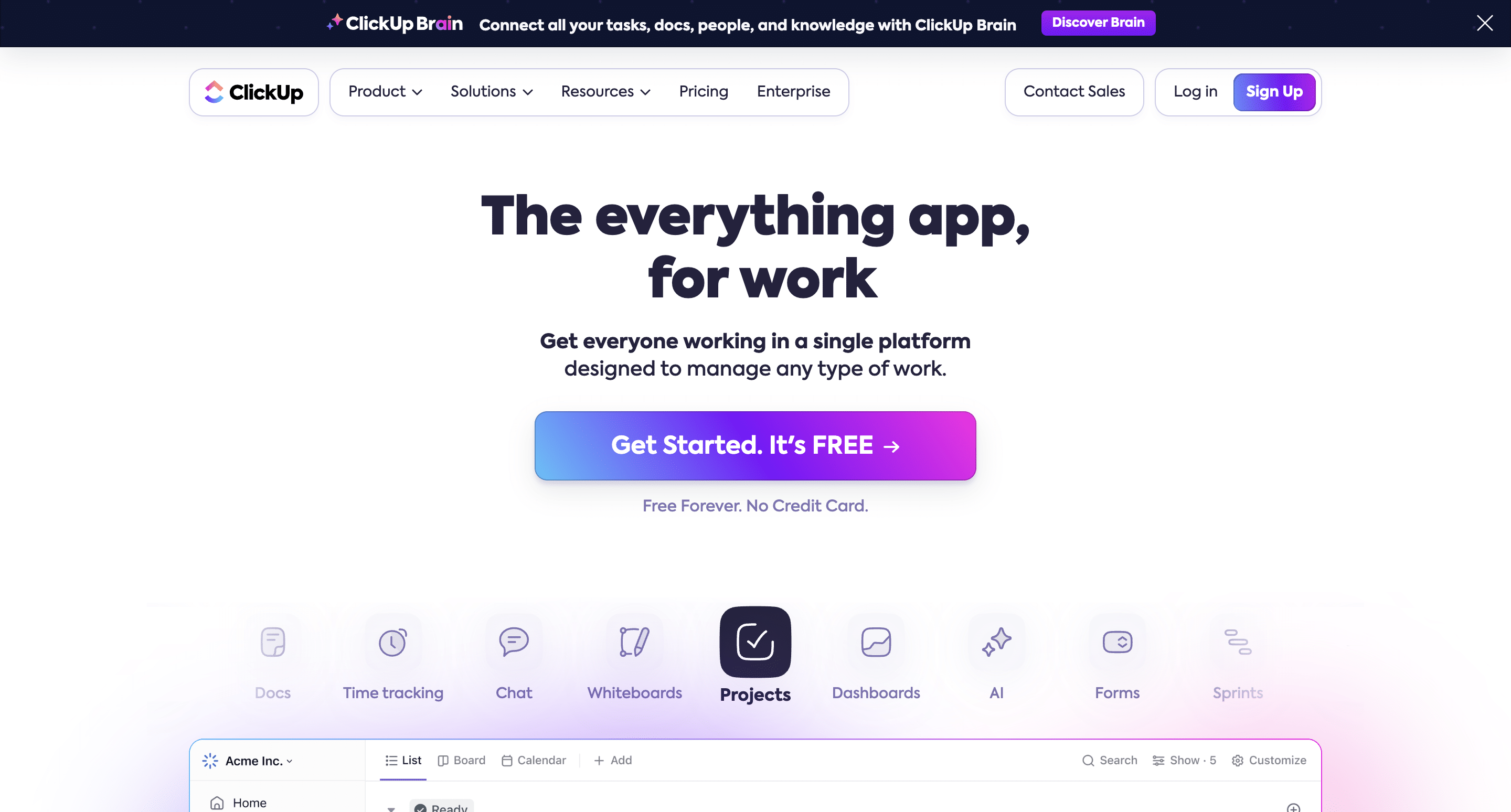 clickup task management solution overview