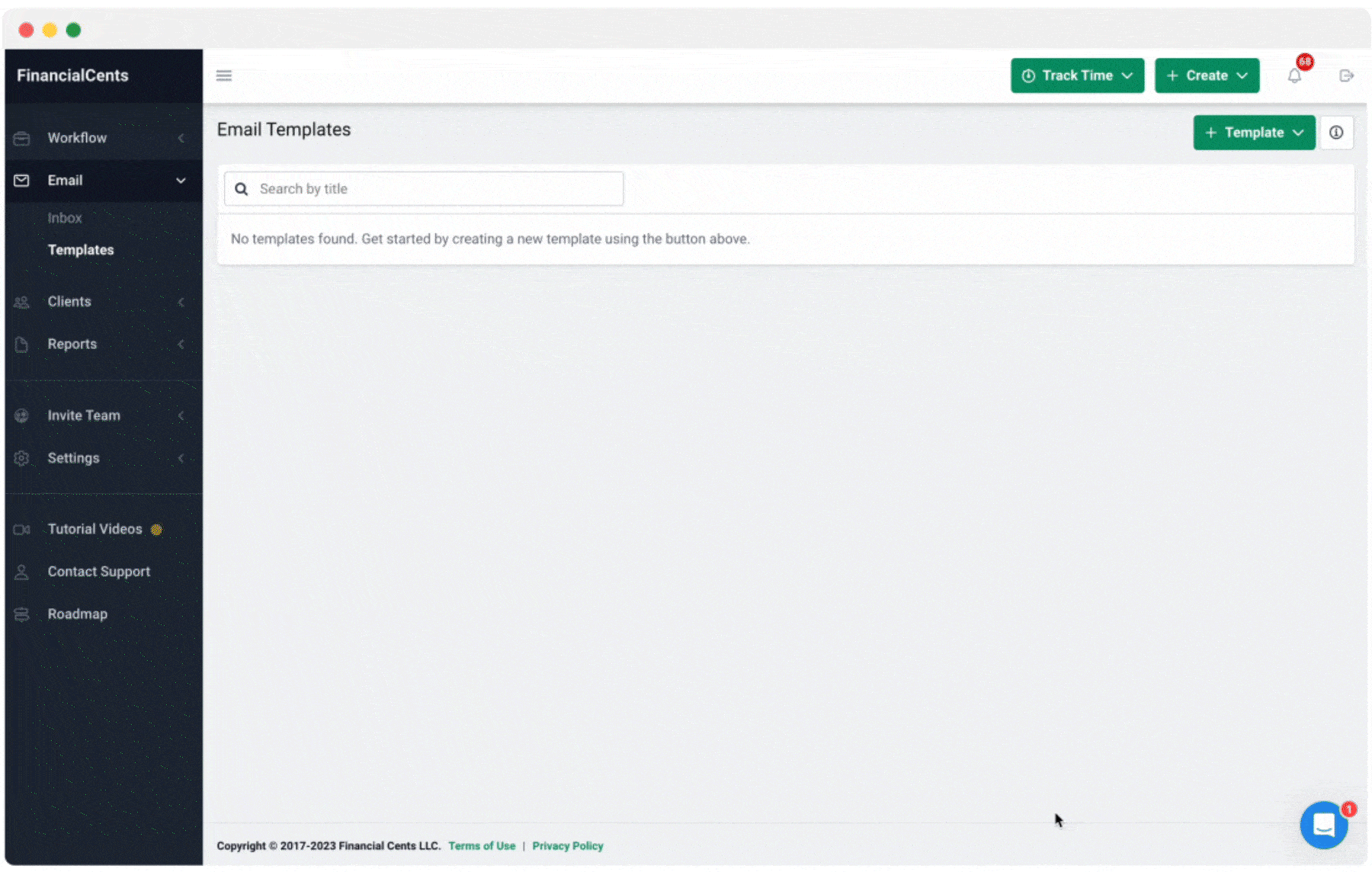 create an email template with artificial intelligence