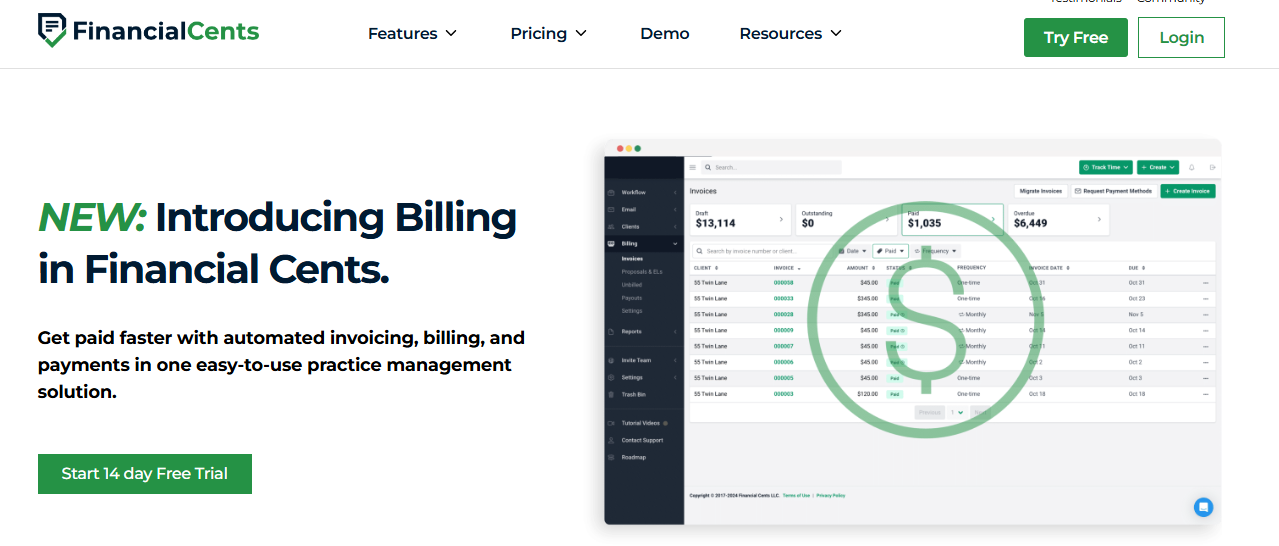billing software for accountants - Financial Cents