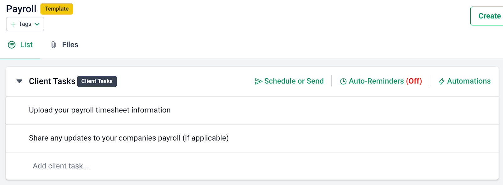 automating client requests