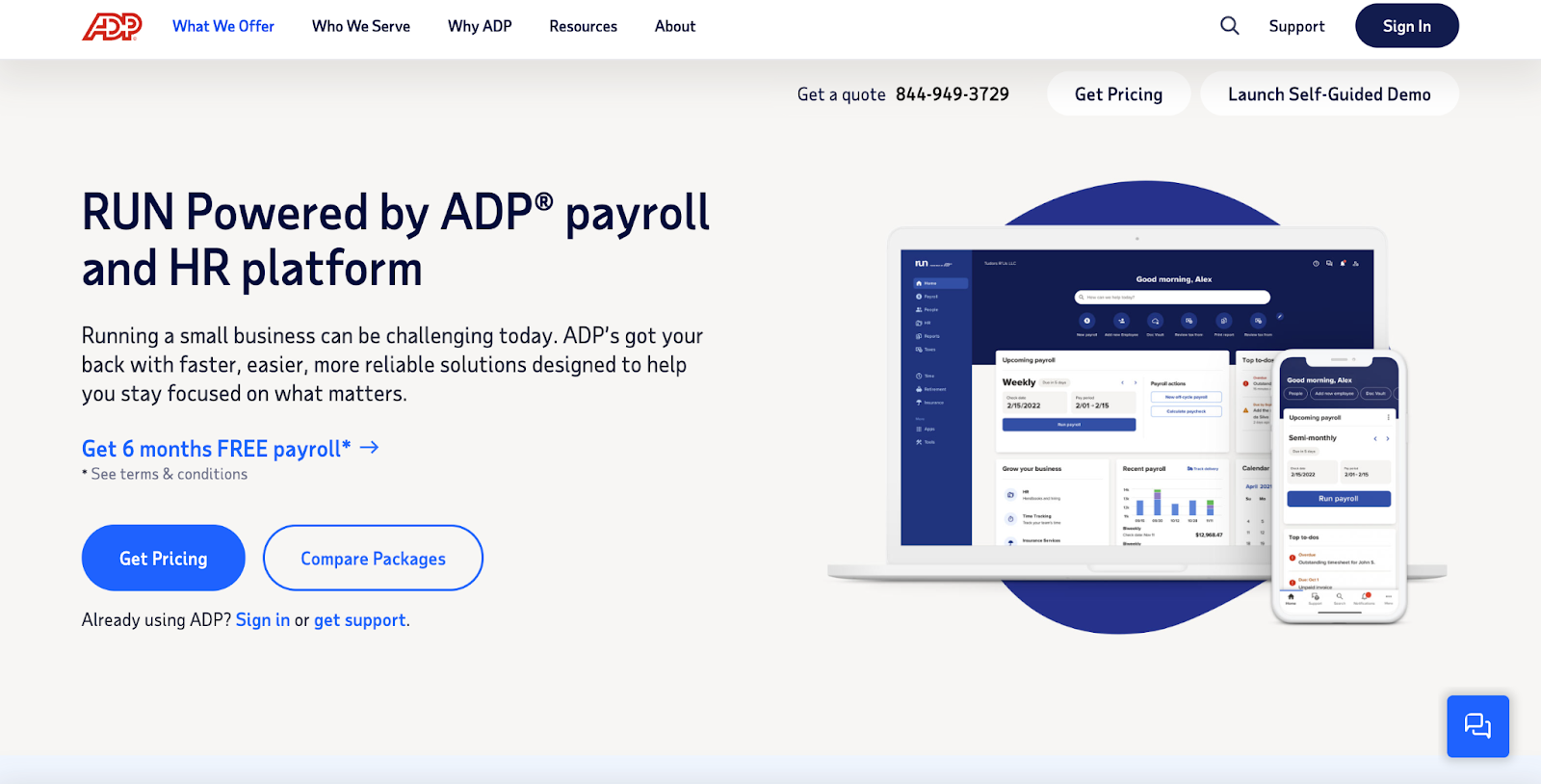 run by ADP