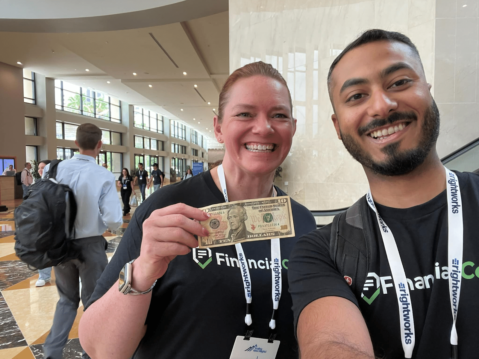 Another winner of cash rewards