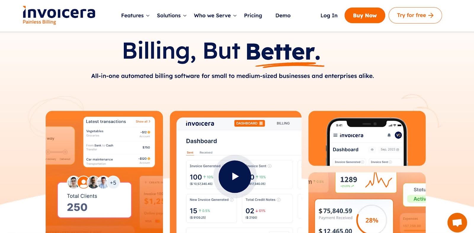 invoicera accounts payable & receivable app