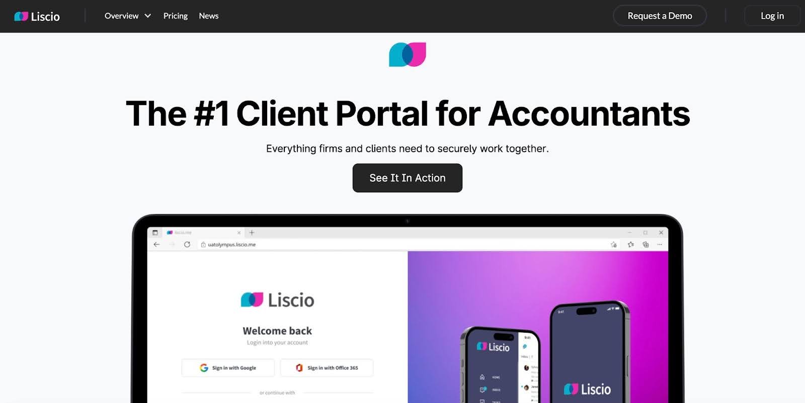 liscio client management app