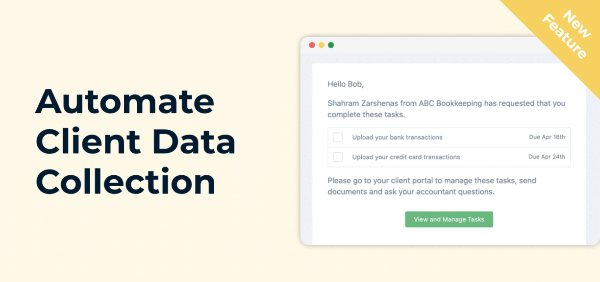 Automate Client Data Collection