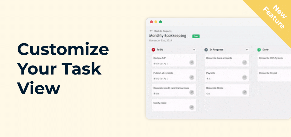 New Feature: Customize Your Task View