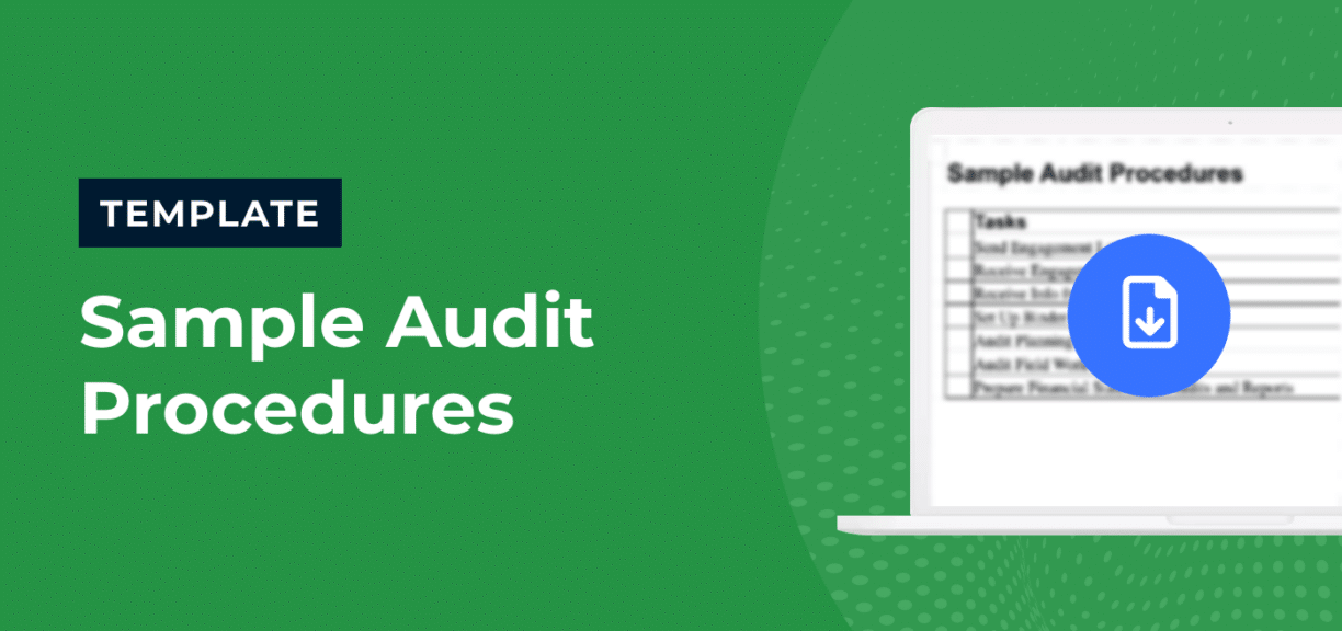 Sample Audit Procedures Checklist Template