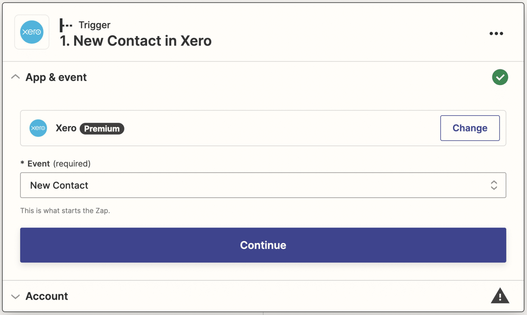 connect financial cents and xero using zapier integration