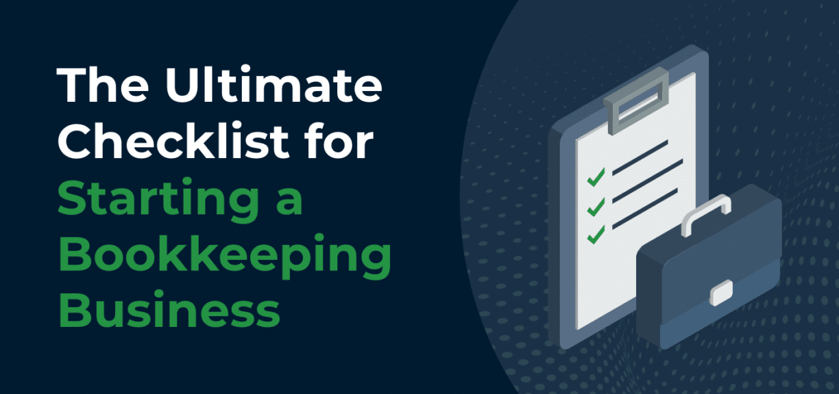 ultimate checklist for starting a bookkeeping business cover image