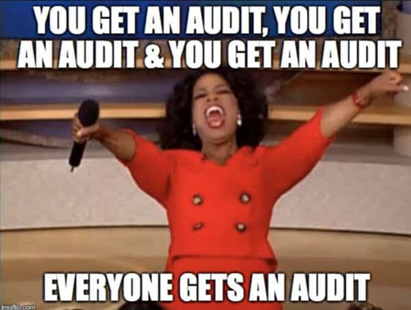 accountants when it is time to audit meme
