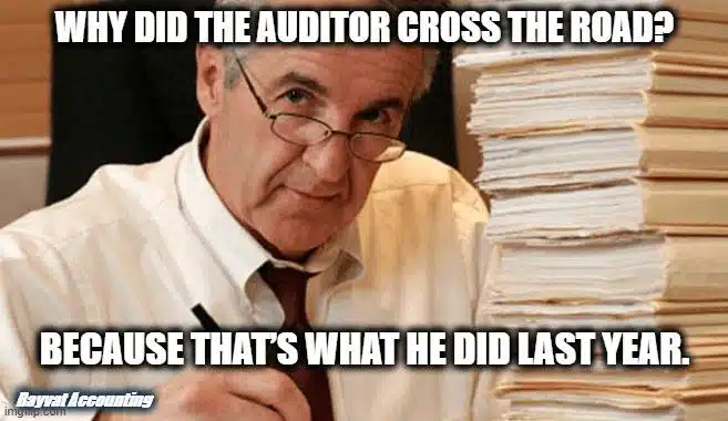 funny accounting auditor meme