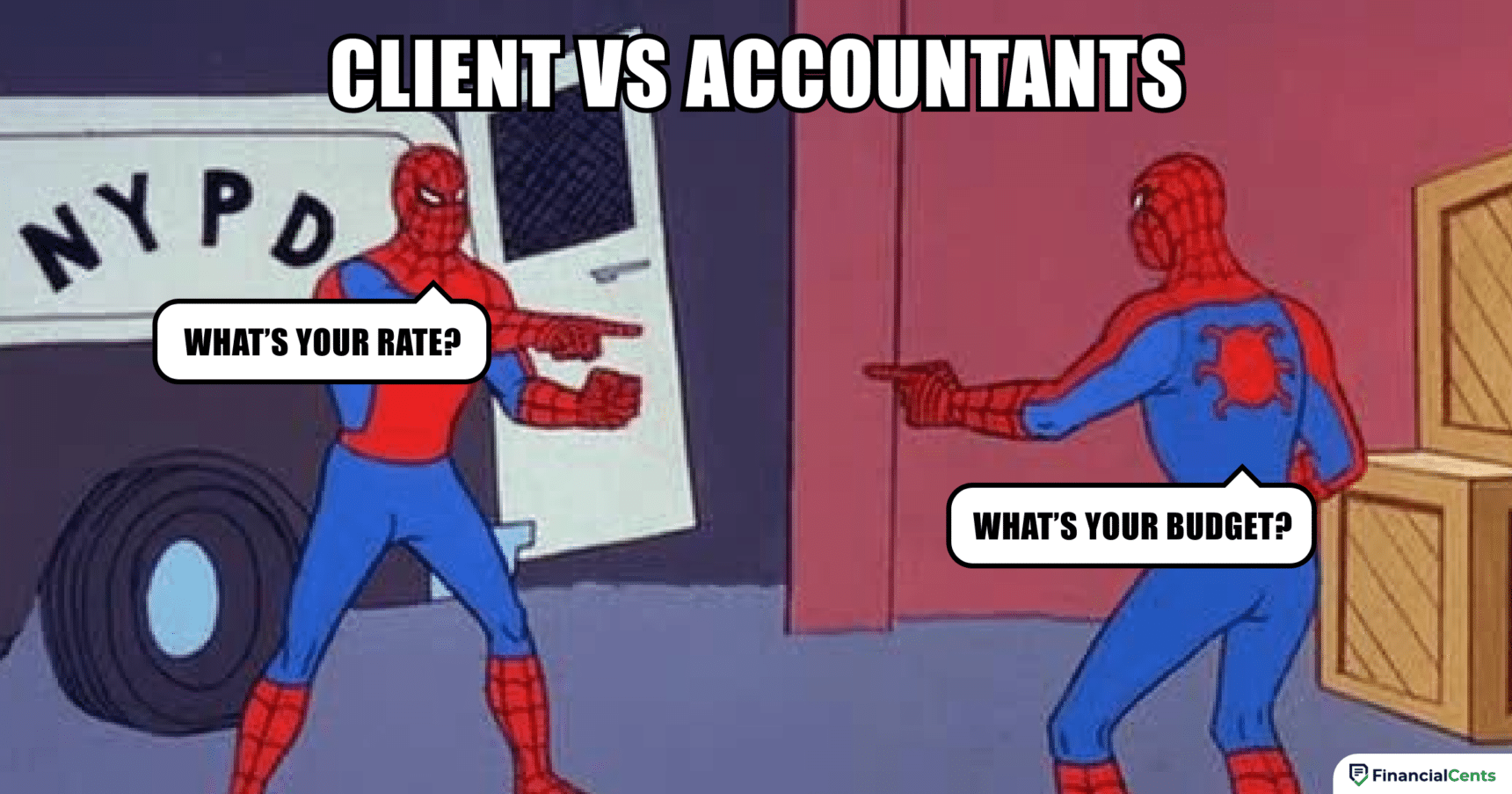 accounting meme - a never ending cycle