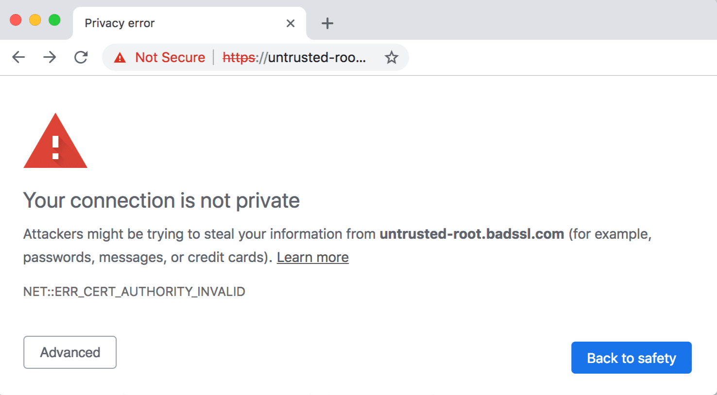 snapshot of a website without https or ssl