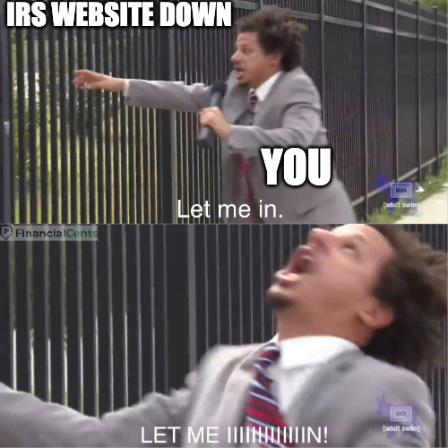 tax memes - let me in