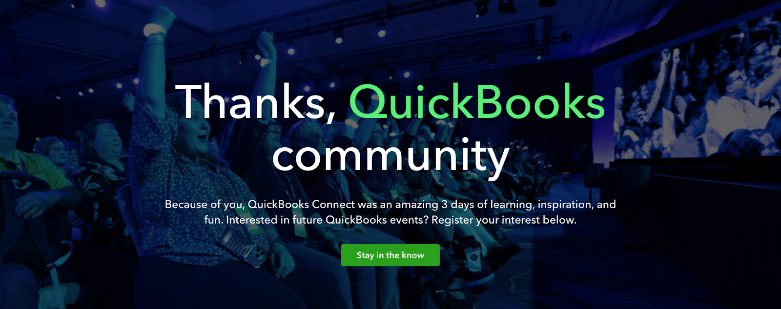 accounting conferences to attend in 2024: QuickBooks Connect 2024 event banner