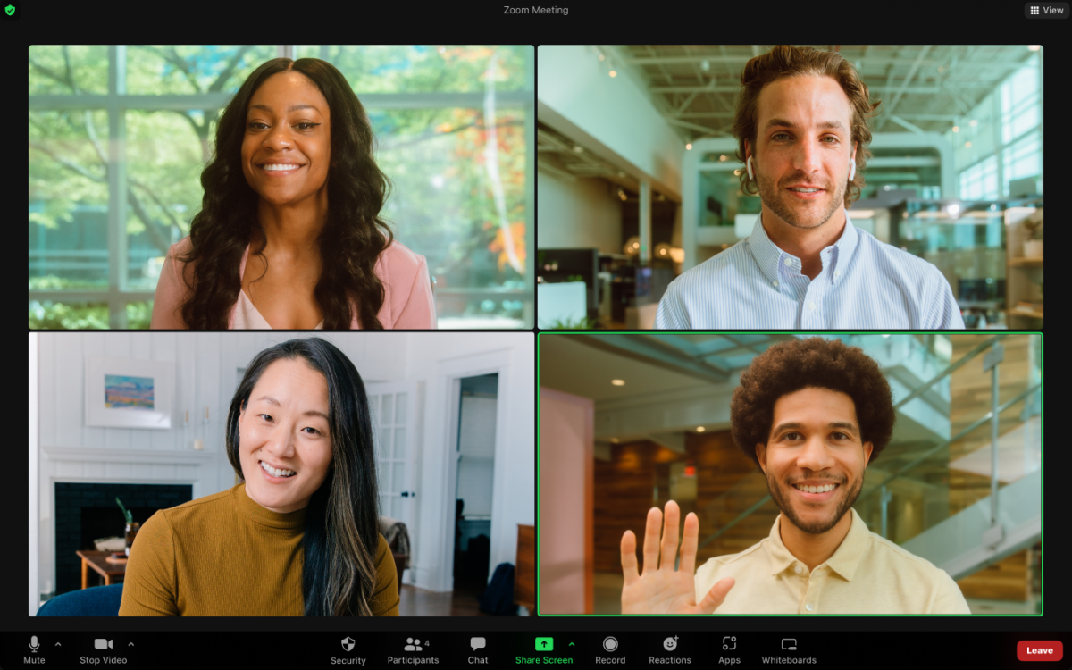 staff onboarding for accounting firms: remote employees in a virtual meeting