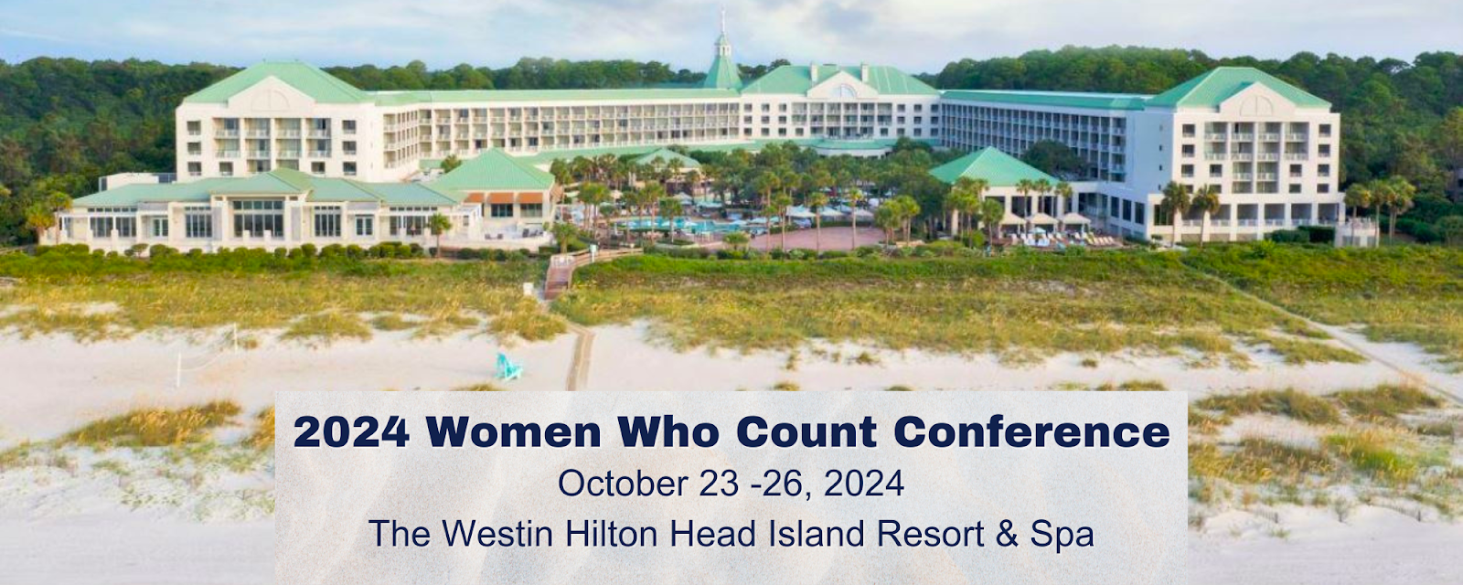 accounting conferences 2024 - Women Who Count Conference event banner