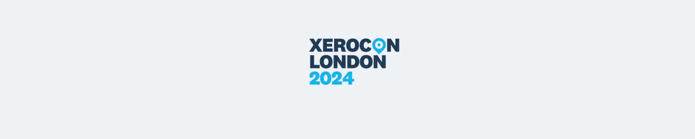 Xerocon 2024 accounting event banner