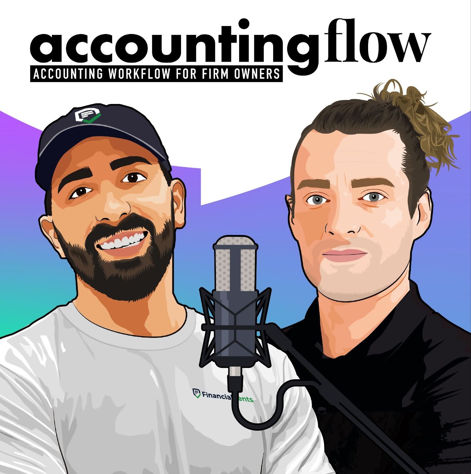 accounting podcasts - accounting flow banner