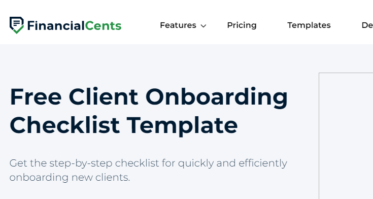 free accounting client onboarding checklist template