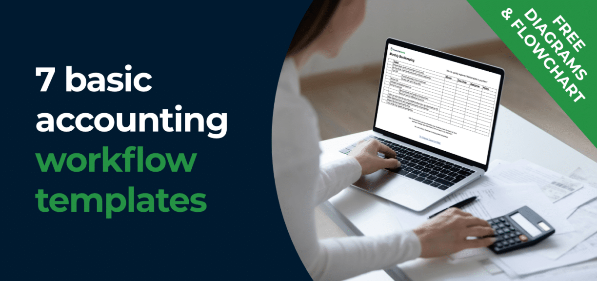 accounting workflow templates diagrams flowcharts