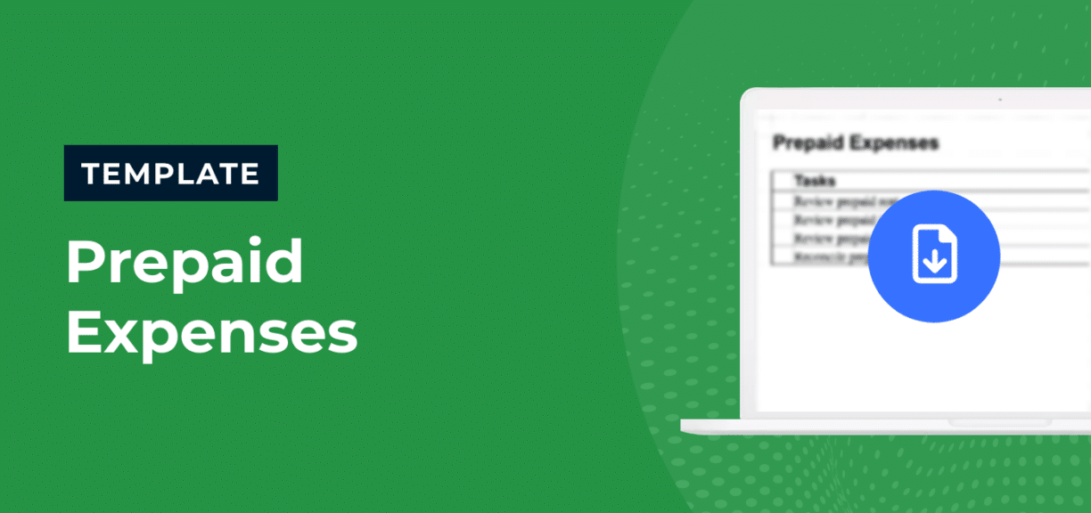 Prepaid Expenses Checklist Template