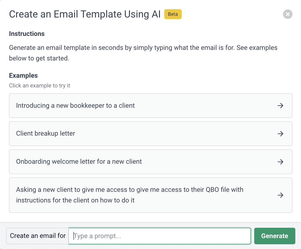 create email template using chatgpt in tax season