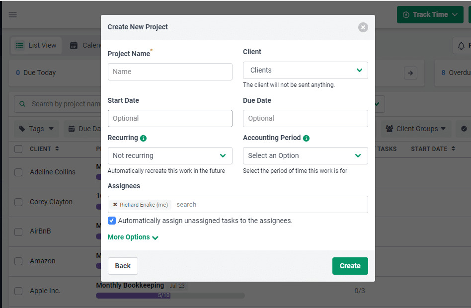 step 2: build your accounting workflow from scratch