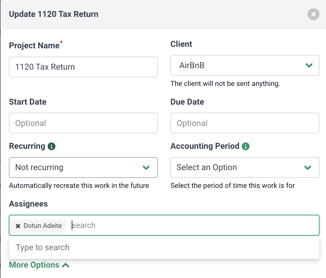 assigning tasks to staff in your tax workflow