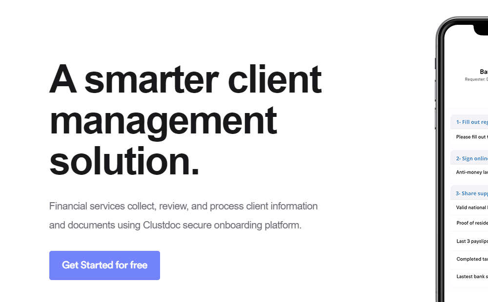 clustdoc onboarding software