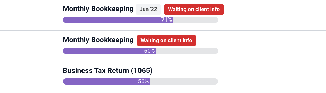 using workflow tags in dashboard