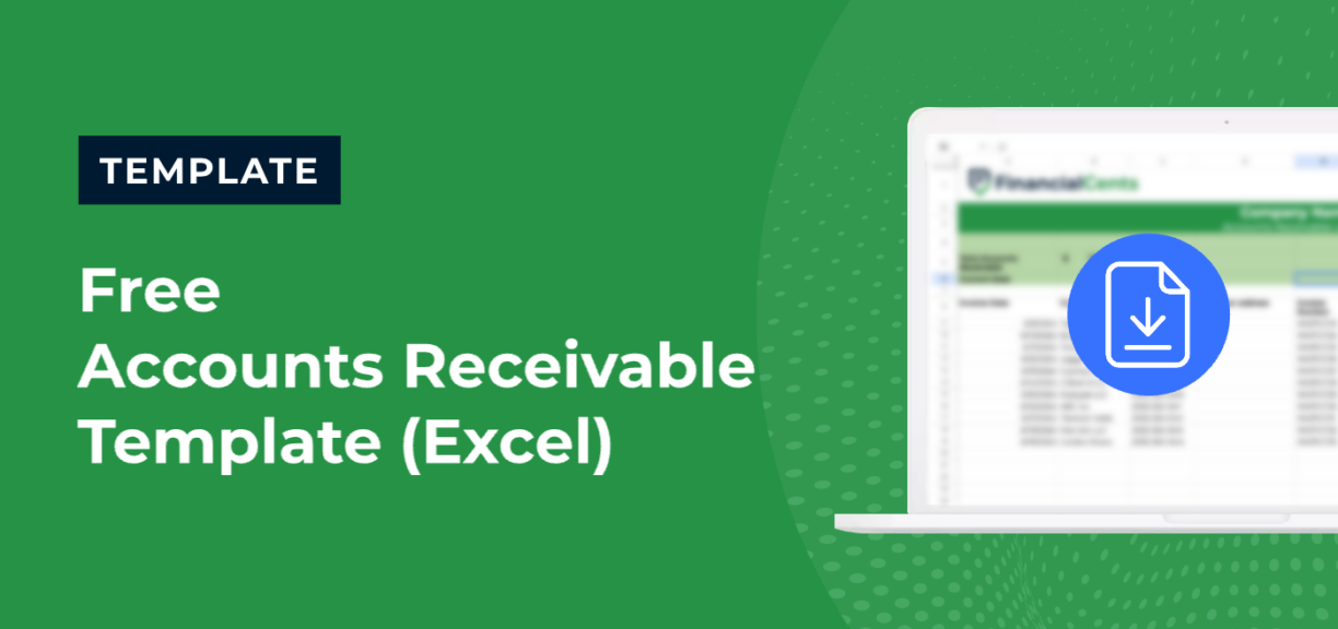 Accounts receivable template excel cover image