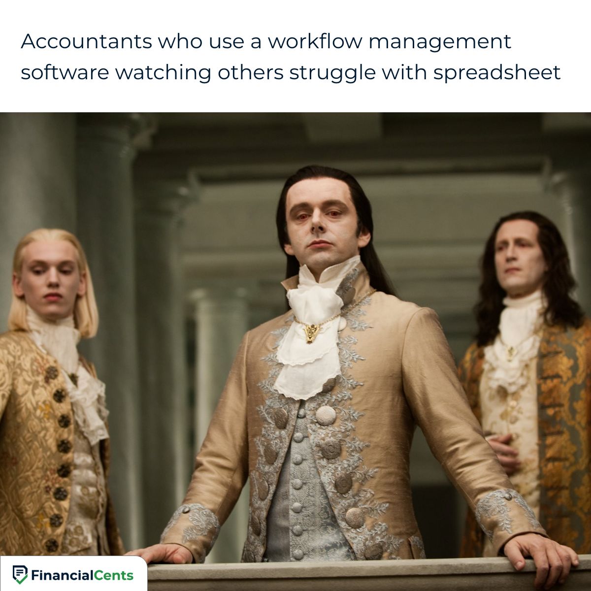 memes for accountants - using spreadsheets?