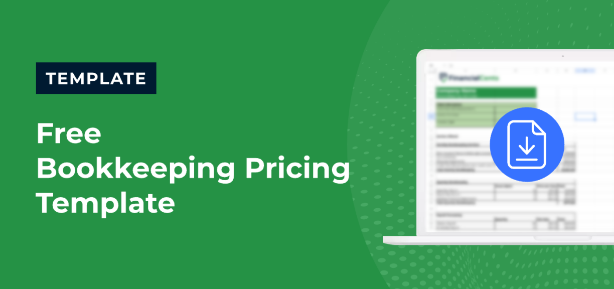 cover image for free bookkeeping pricing template page