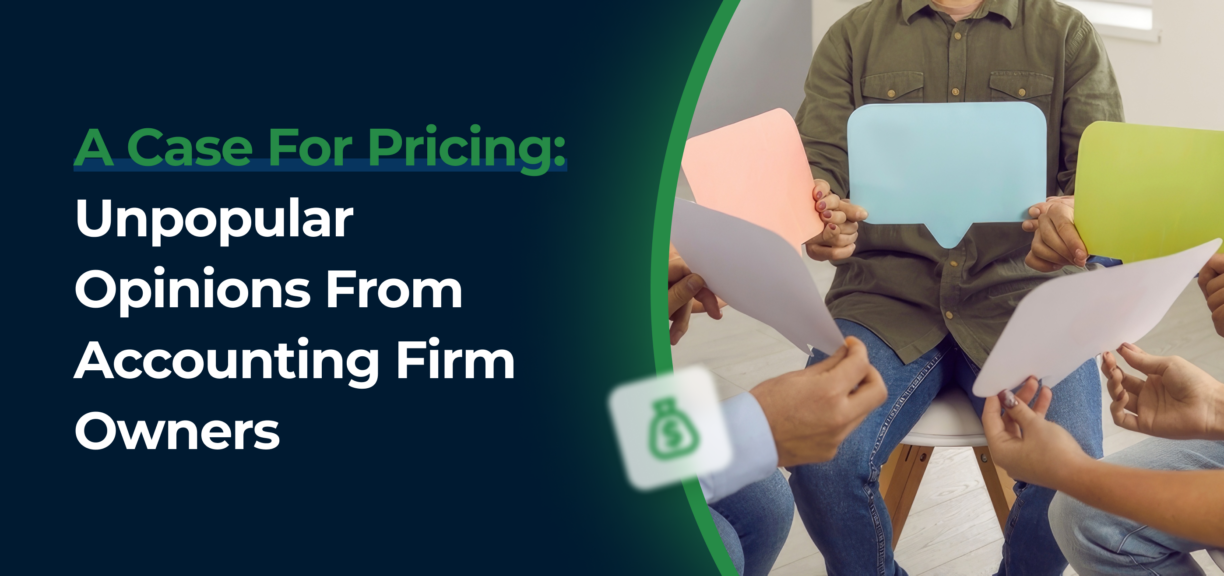 blog cover image for a case for pricing: unpopular opinions from accounting firm owners