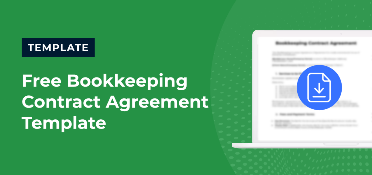 cover image for free bookkeeping contract agreement template