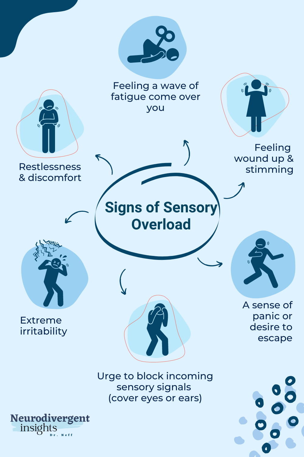 working with ADHD as an accountant: signs of sensory overload