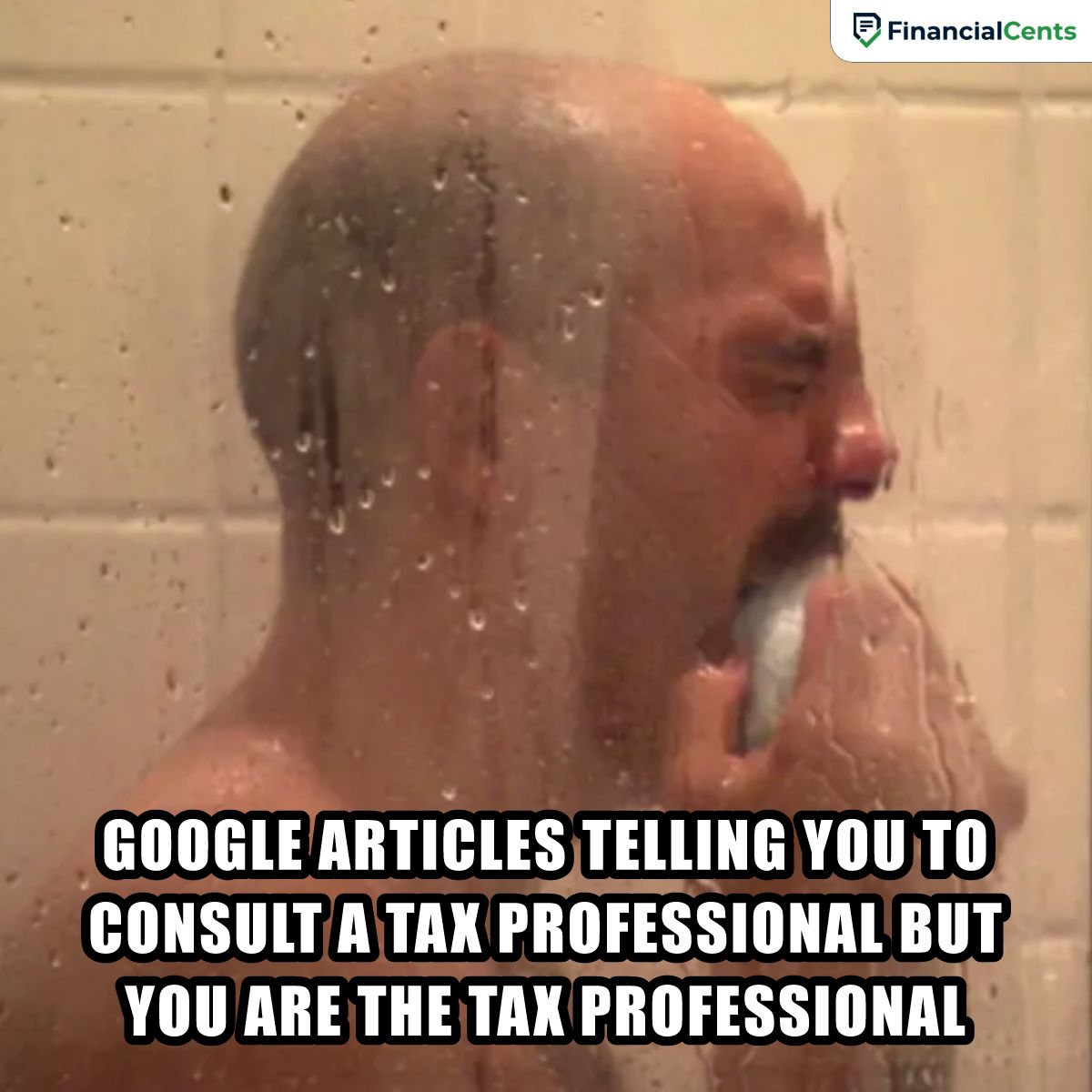 when you are tax professional but google tells you to consult a tax professional meme