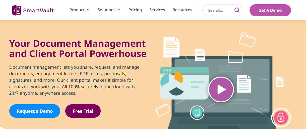 document management software for accounting firms - smart vault