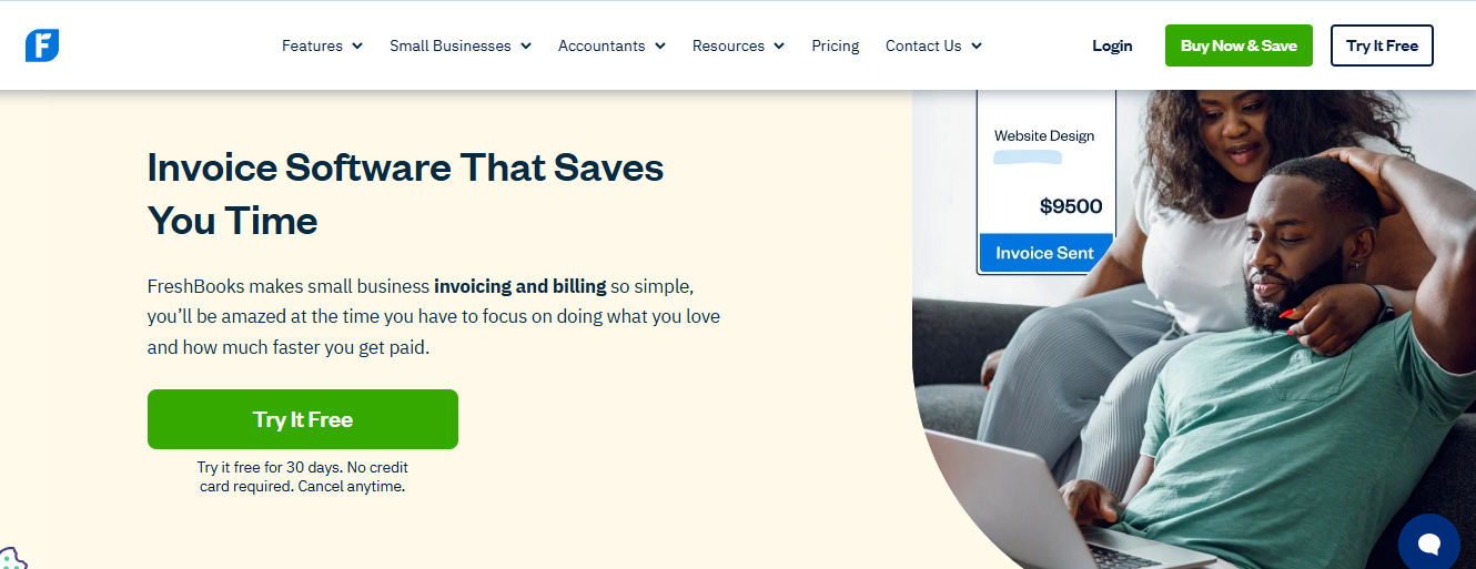 overview of FreshBooks accounting billing software