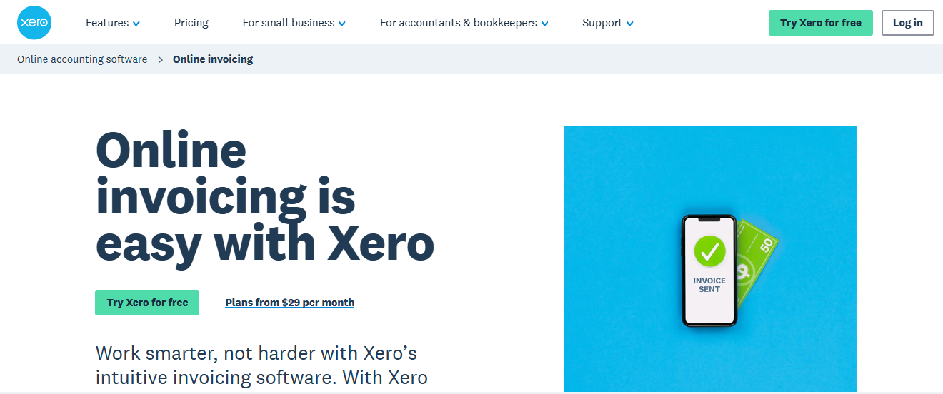 xero online invocing overview