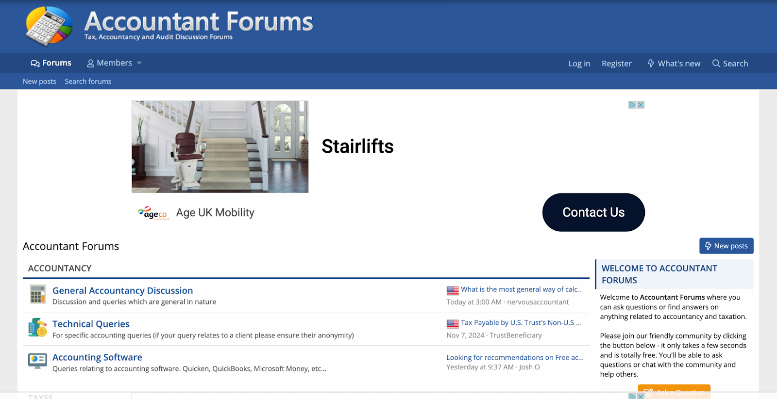 accountants forum snapshot