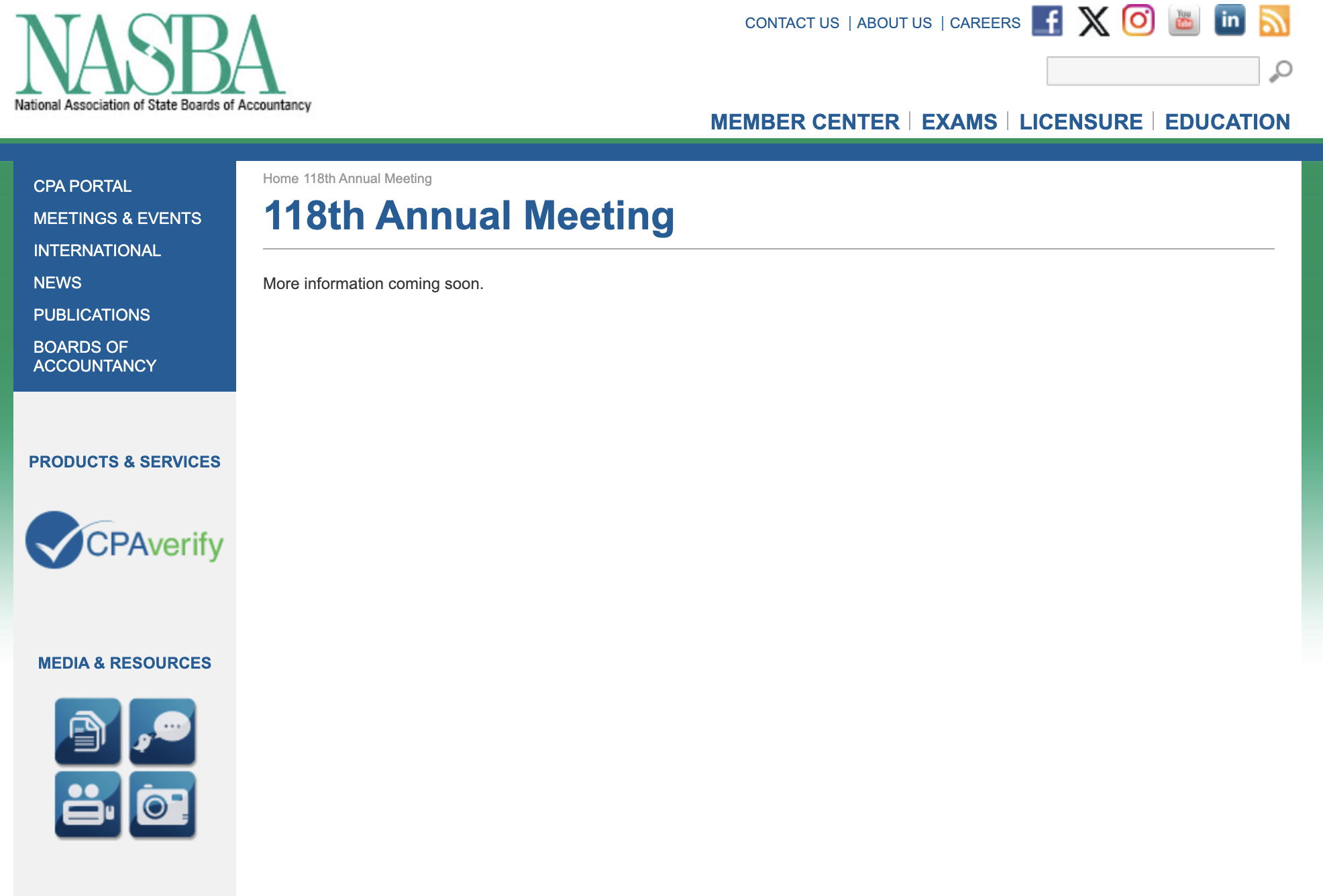 NASBA 118th Annual conference