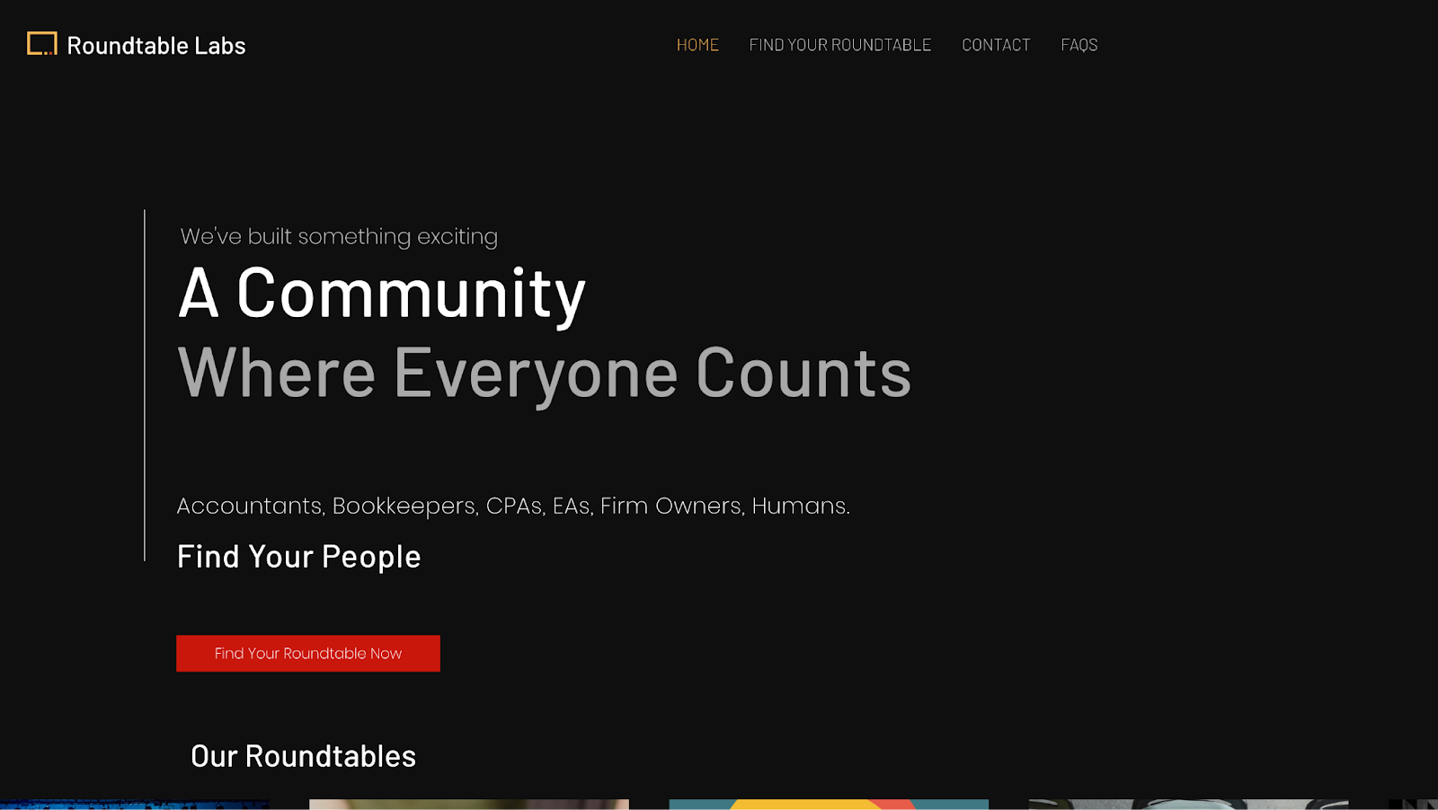 Roundtable labs community