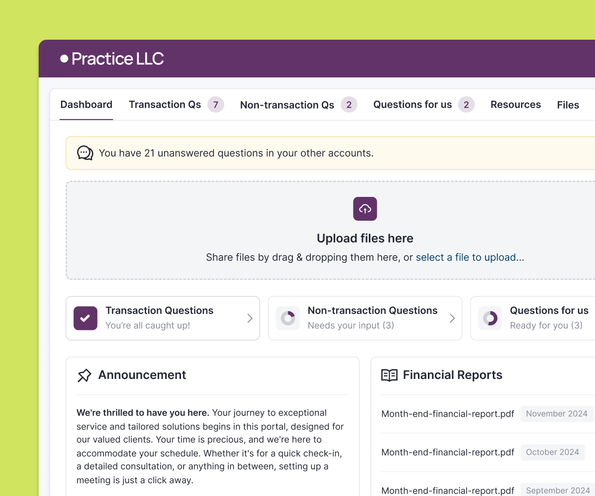 keeper's client management feature