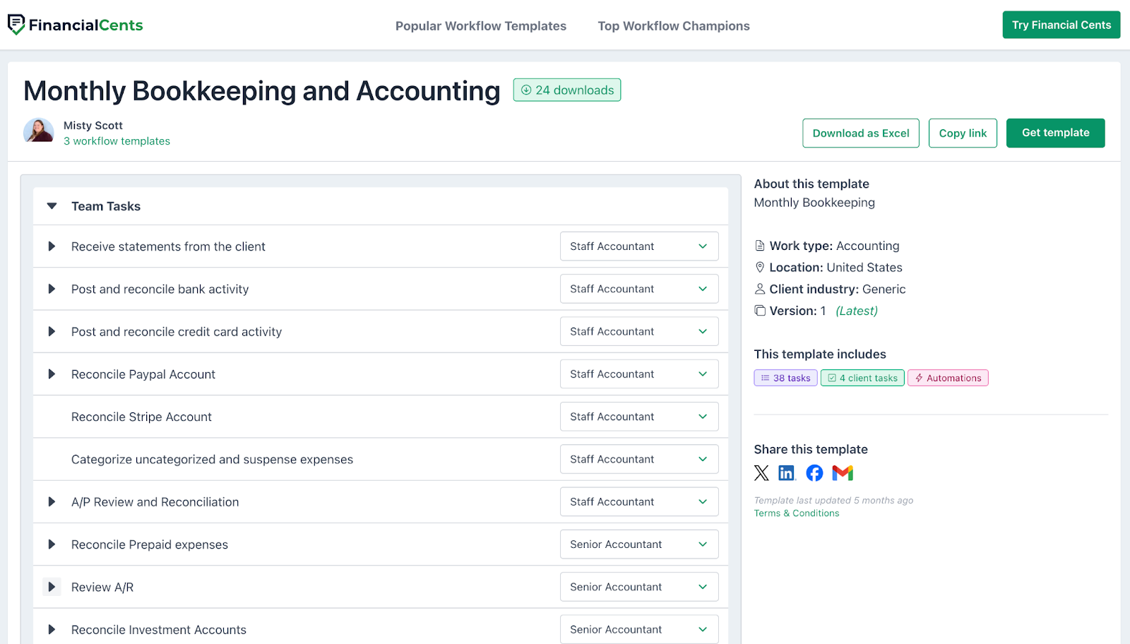 monthly accounting checklist