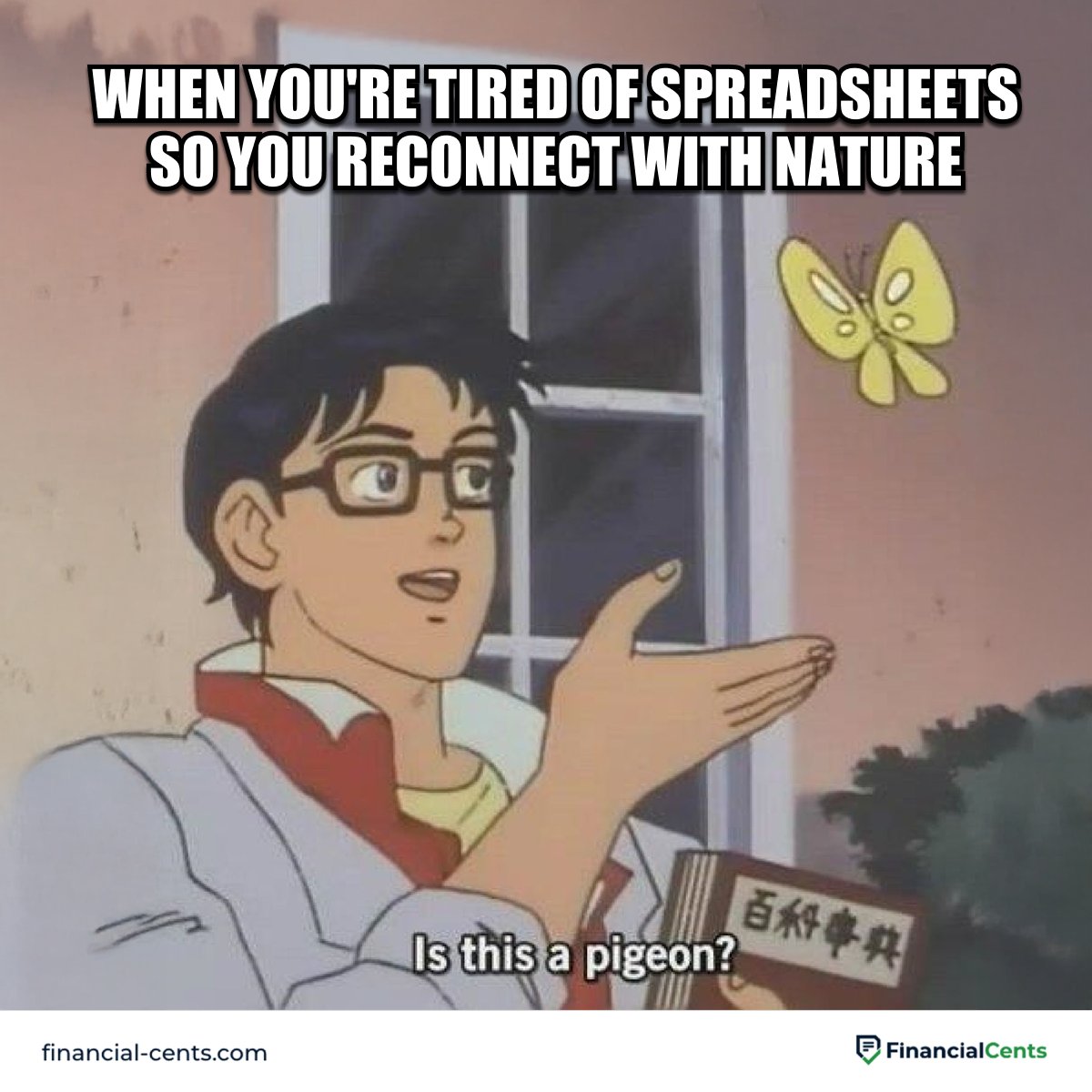 reconnecting with nature after spending so much time won spreadsheets