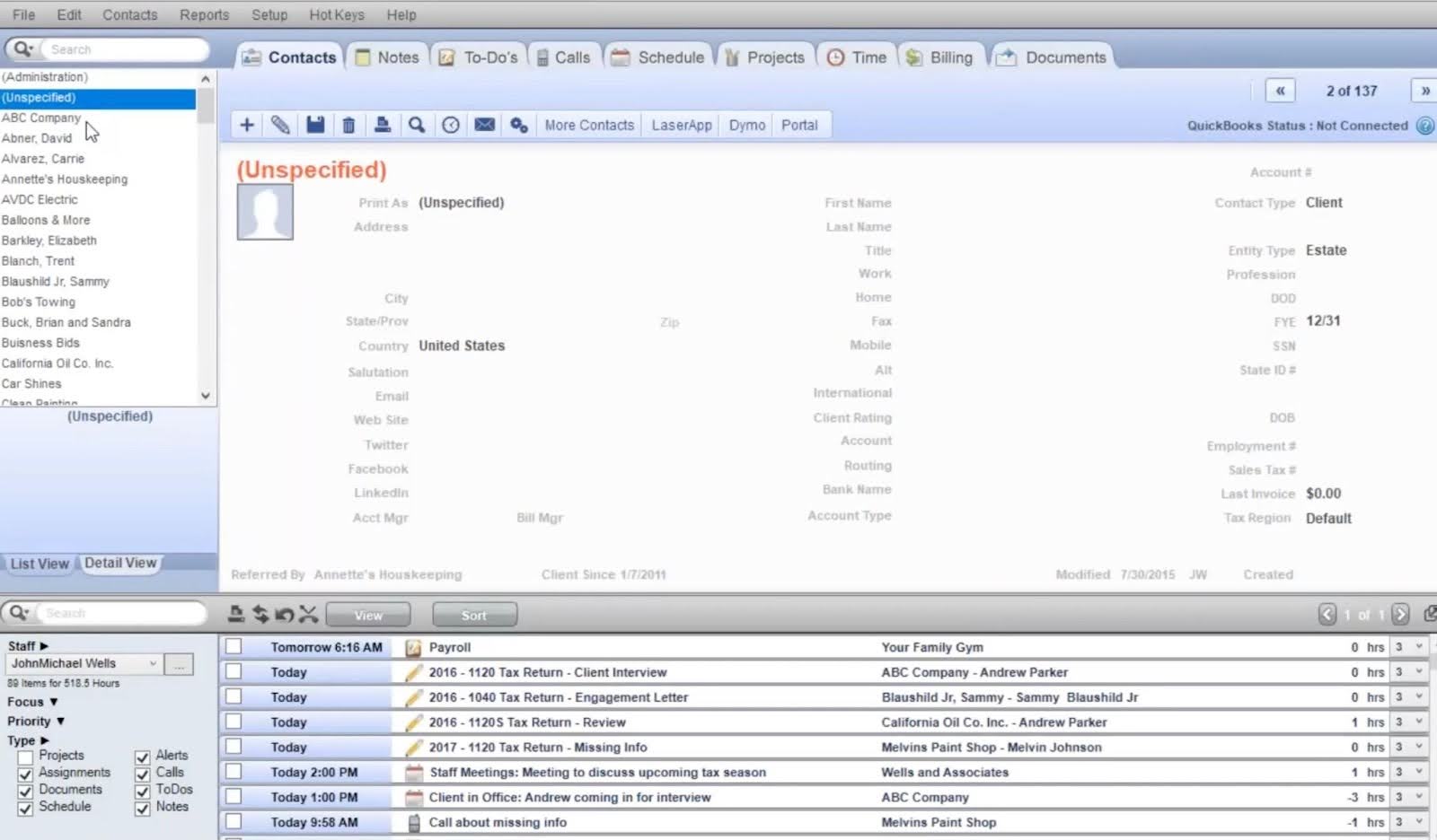 OfficeTools workflow dashboard